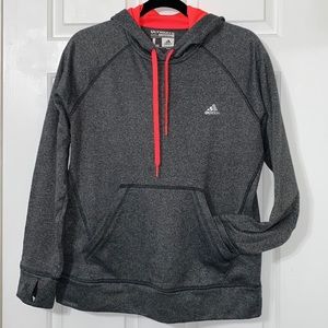 Adidas Hoodie Gray & Neon